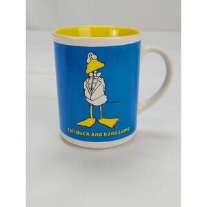 Vintage 1985 Ducktales "Tall Duck And Handsome Mug By John Baron